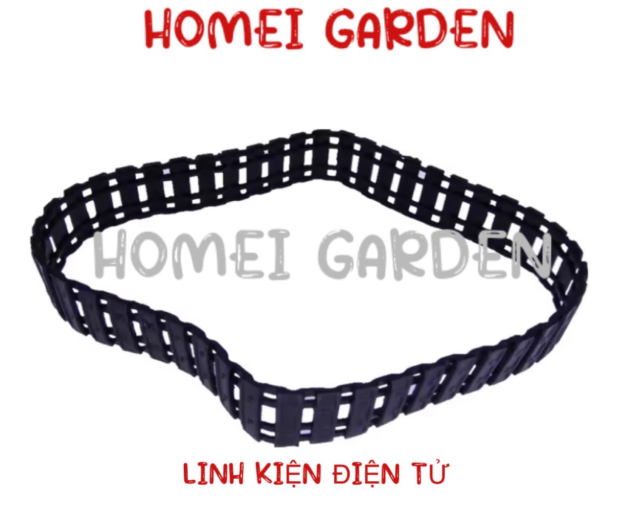 Bánh xích nhựa dài 210mm rộng 23mm bằng nhựa DIY rất bền - HM0168