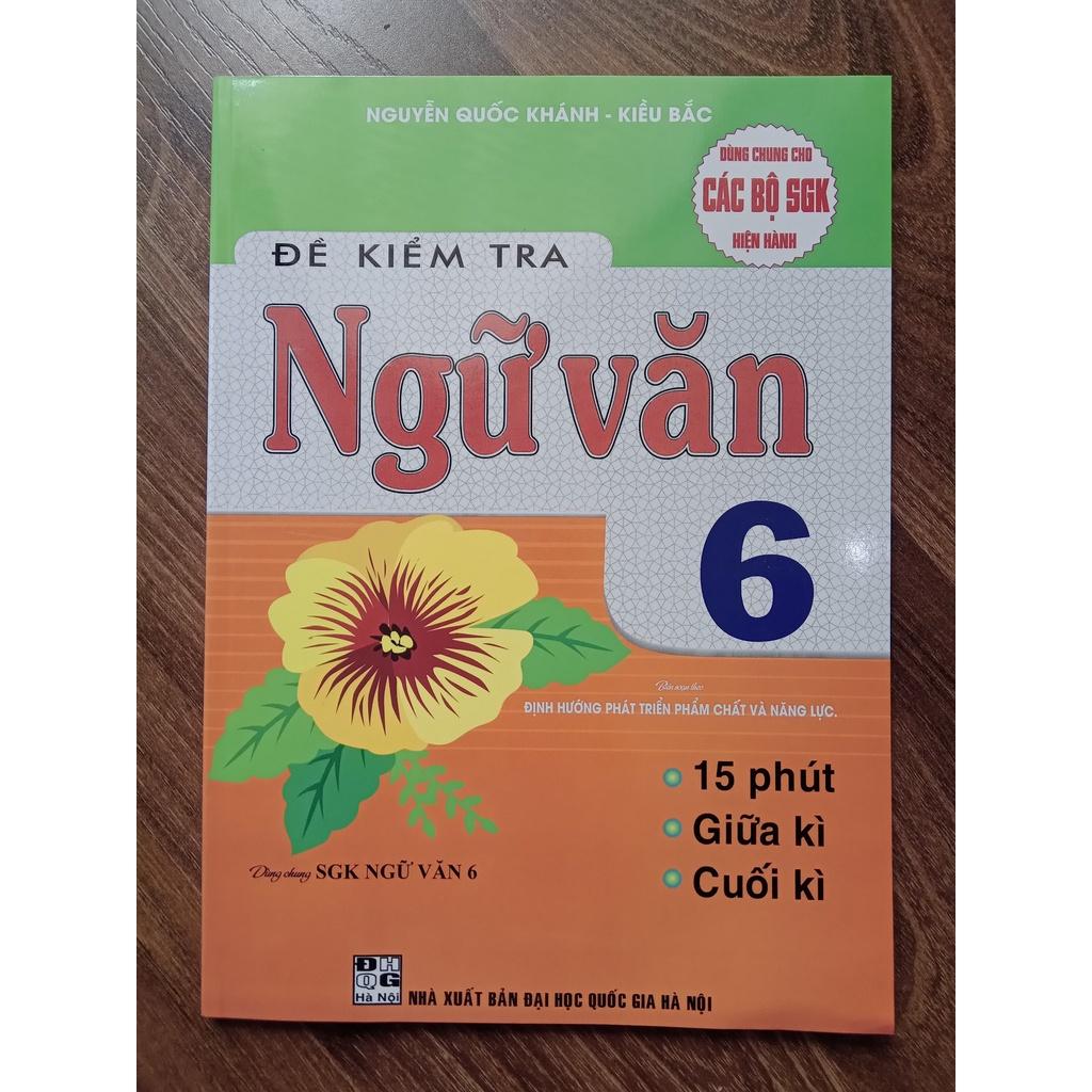 Sách - Đề kiểm tra ngữ văn 6