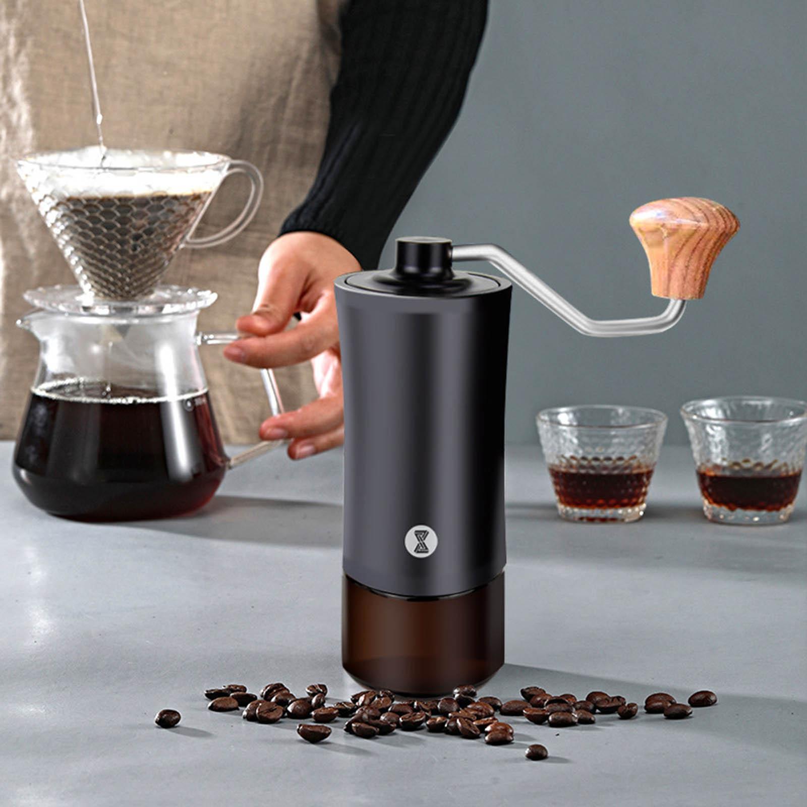 Coffee Beans Grinder Adjustable Finely Setting for Office Travel Home Gift