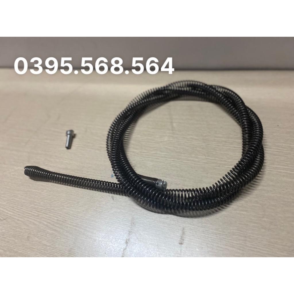 Dây thông tắc cống 2,5 + kết nối máy khoan