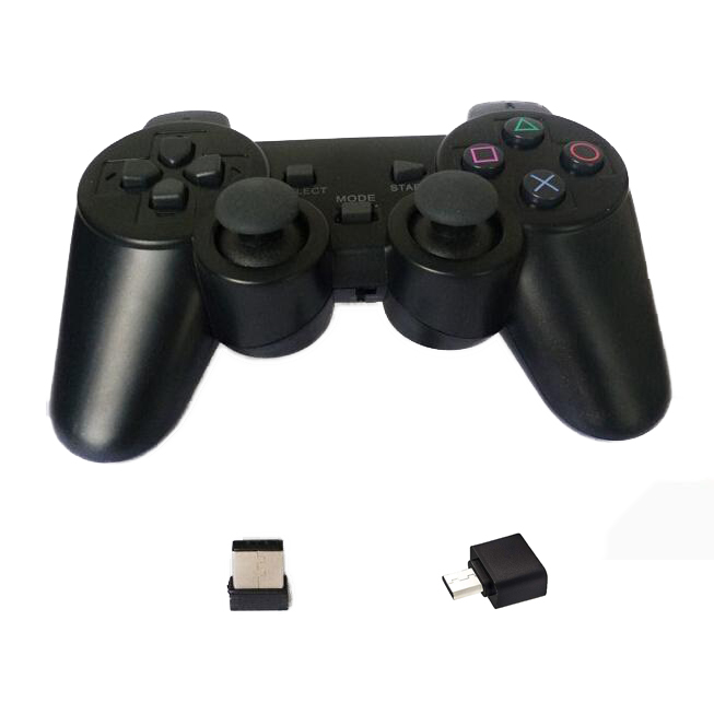 Gamepad khônd dây wireless + OTG cho máy tính - Android - Smart TV