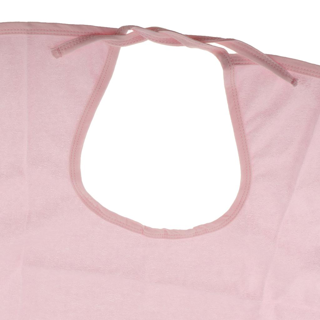 Người Lớn Khuyết Tật Bib Mealtime Vải Bảo Vệ Tạp Dề Không Thấm Nước
