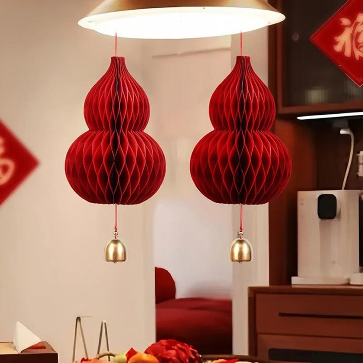 Dây Treo Hồ Lô Trang Trí Tết - 15 x 11 cm - DR04