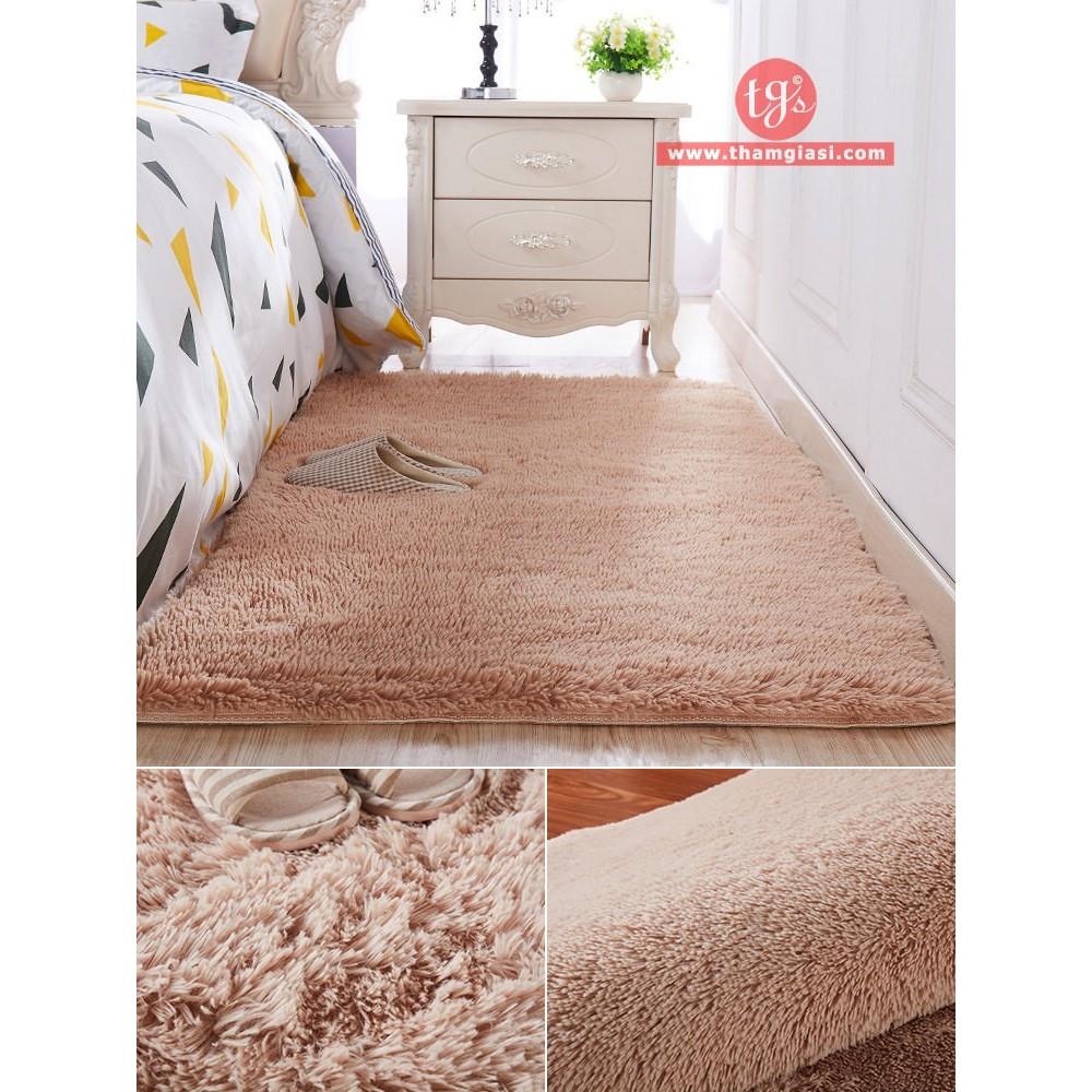 Thảm Lông Xù Cao Cấp | Loại Đế Dày | Thảm Trang Trí Phòng Khách - Phòng Ngủ - Thảm Trải Sofa - Thảm Dành Cho Bé