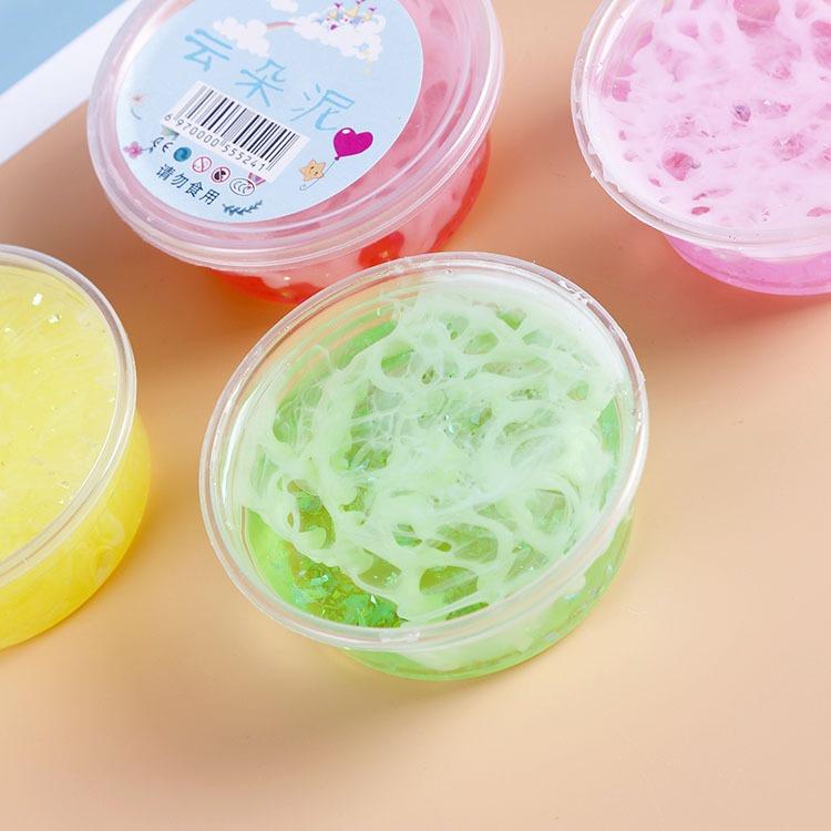 1 hộp Slime nhũ thạch băng hang động kim tuyến nhiều màu chất nhờn ma quái (SLAM TÁCH LẺ)