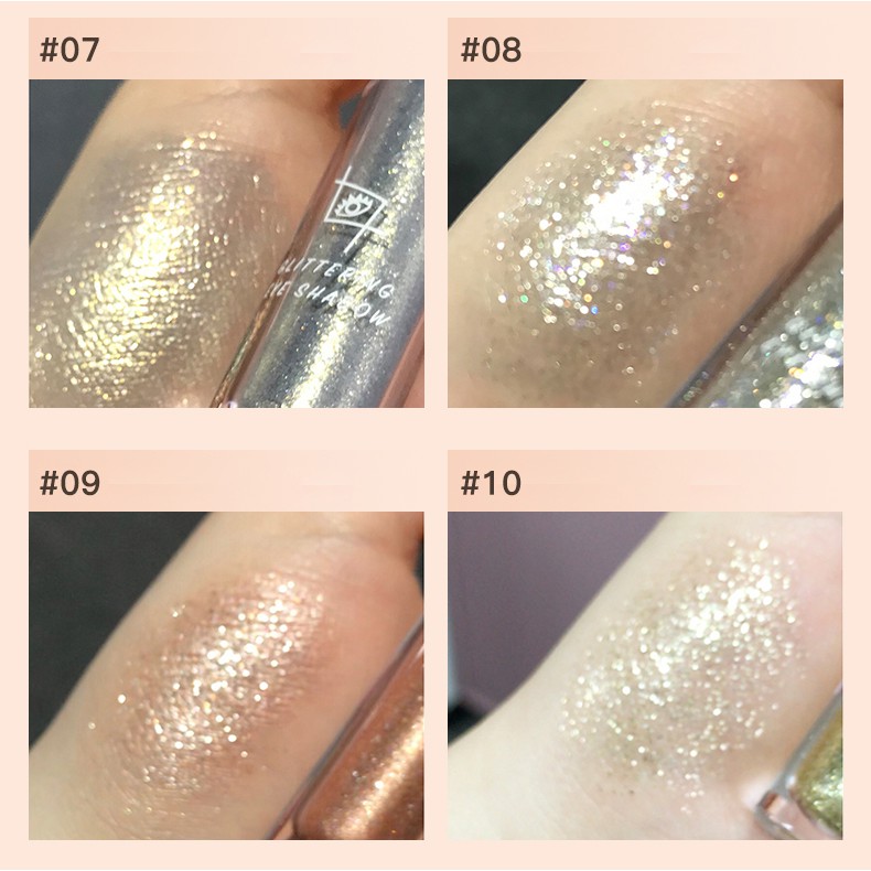 JUDYDOLL Nhũ mắt nước Liquid Eyeshadow Chống nước Lâu trôi Tự nhiên 2,5g