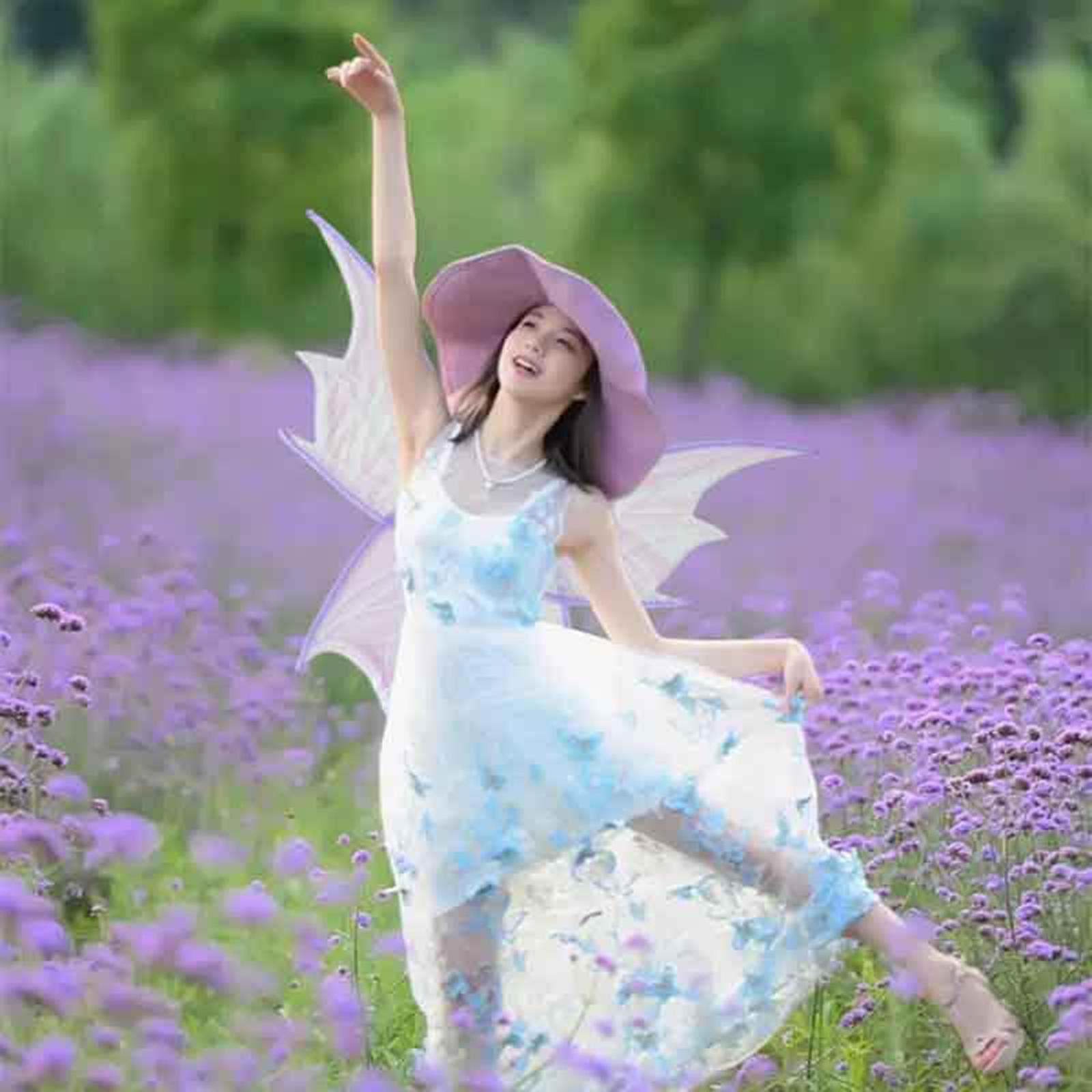 Fairy Wing Costume Wing Cosplay Photography Prop Dress up Adult Princess Kids Butterfly Wing Elf Wing for Masquerade Party Festival Birthday
