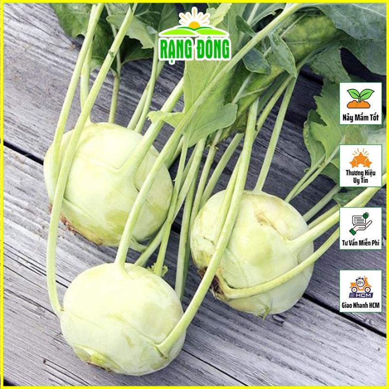 Hạt giống Su Hào Xanh Trồng Quanh Năm, Sinh Trưởng Khỏe - Hạt giống Rạng Đông