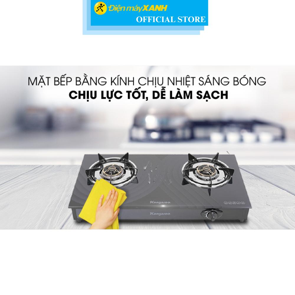 Bếp ga đôi Kangaroo KG519M - Hàng Chính Hãng