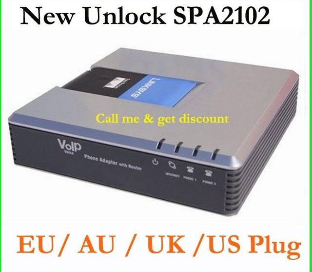 Linksys SPA2102 mới được mở khóa