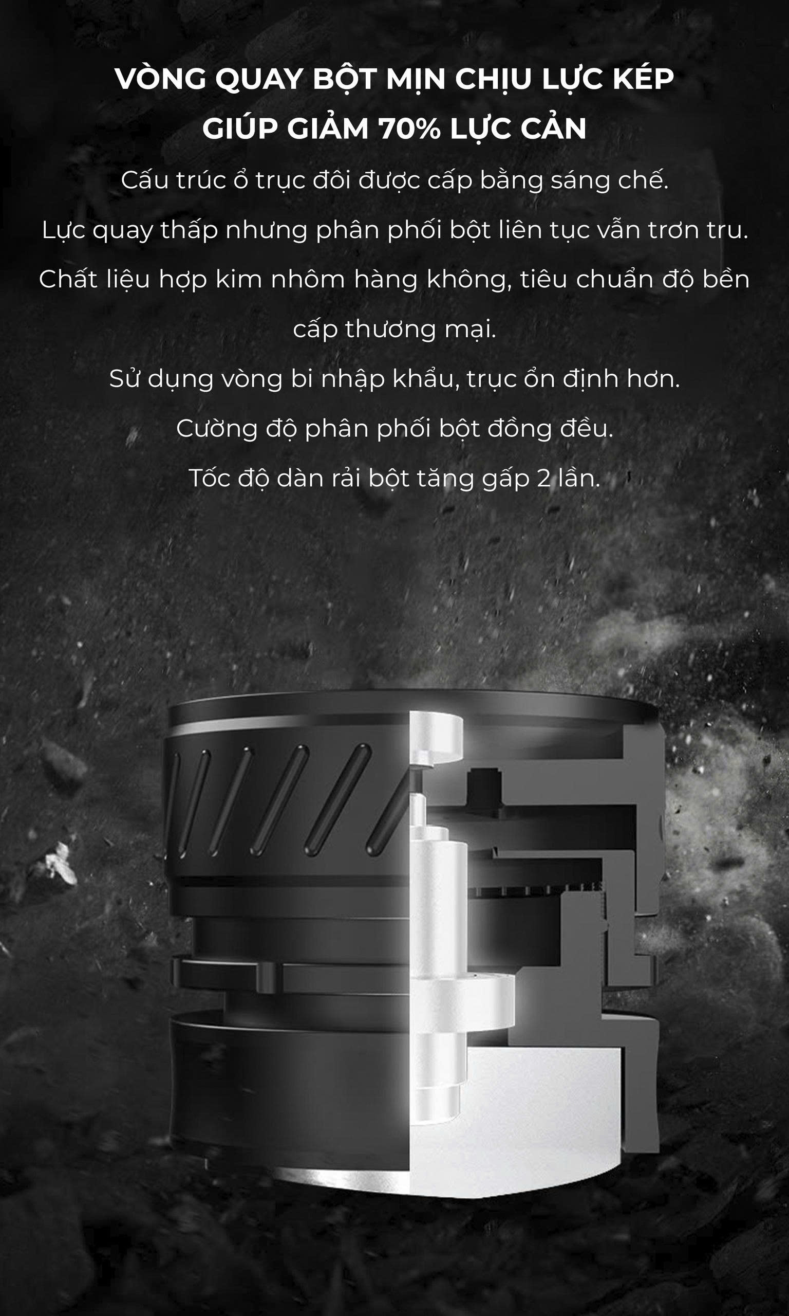Combo dụng cụ pha espresso Diagonal line Series Feepie