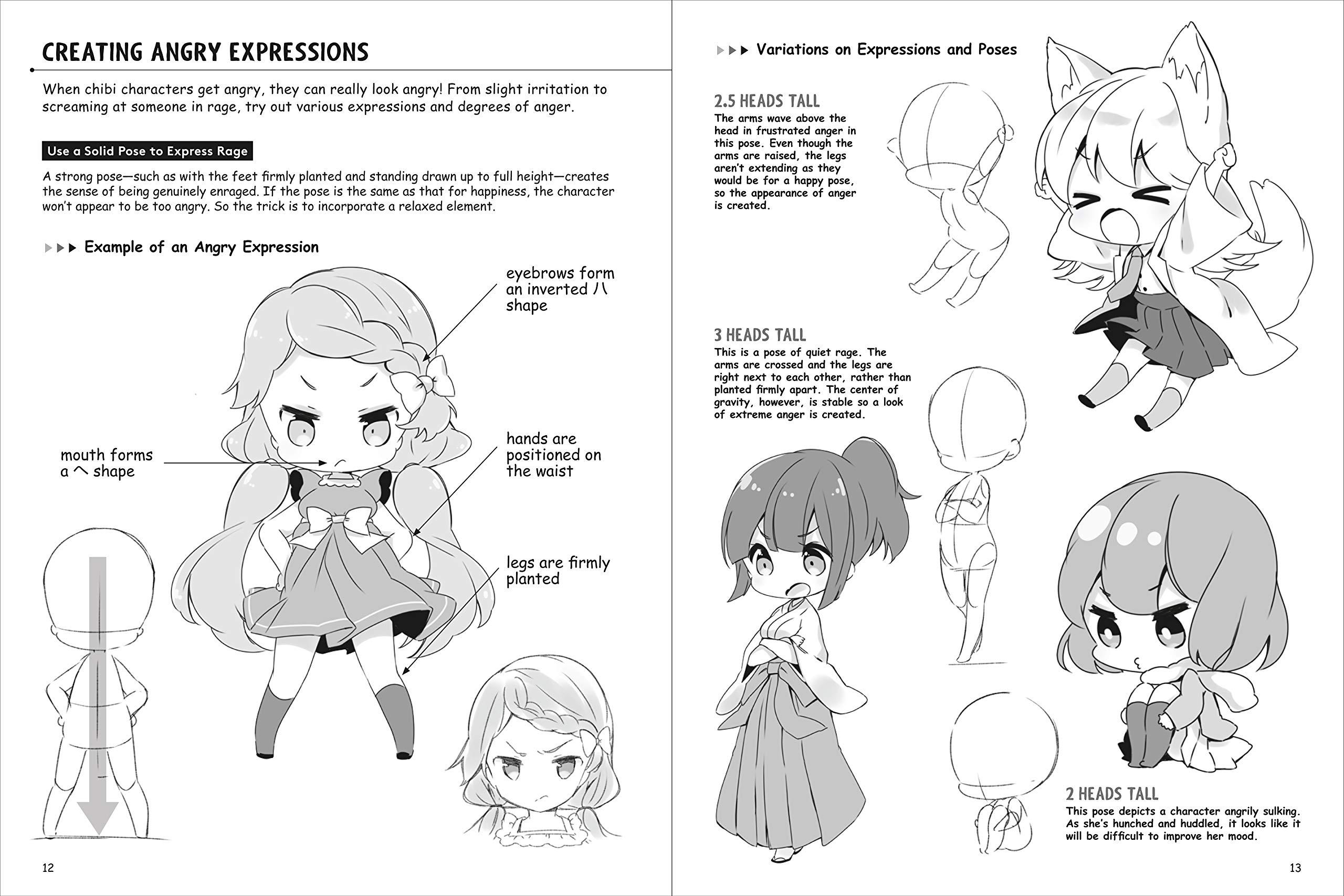 Beginner's Guide To Drawing Manga Chibi Girls: Create Your Own Adorable Mini Characters (Over 1,000 Illustrations)