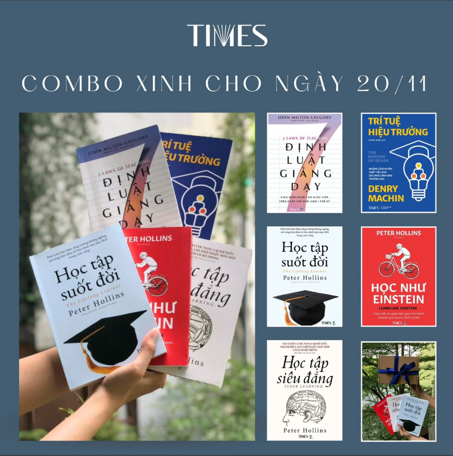 Hình ảnh Combo sách học tập Times books