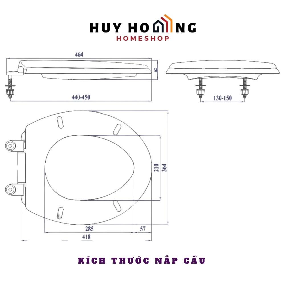 Nắp bàn cầu loại thường HA03