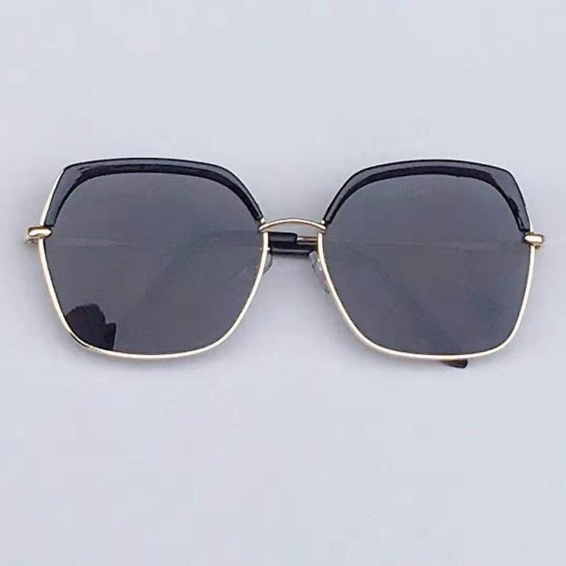 2021 Women's SunGlasses Fashion Sunglasses Large Thick Square Frame Eyeglasses