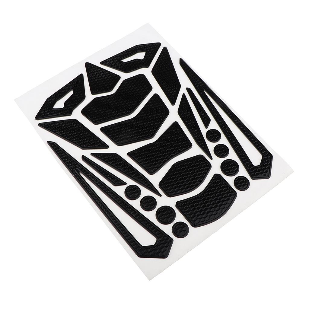 Motorcycle Reflective Sticker Gas Tank Protector Knee Fuel Side Grips Universal fits for Motorbikes