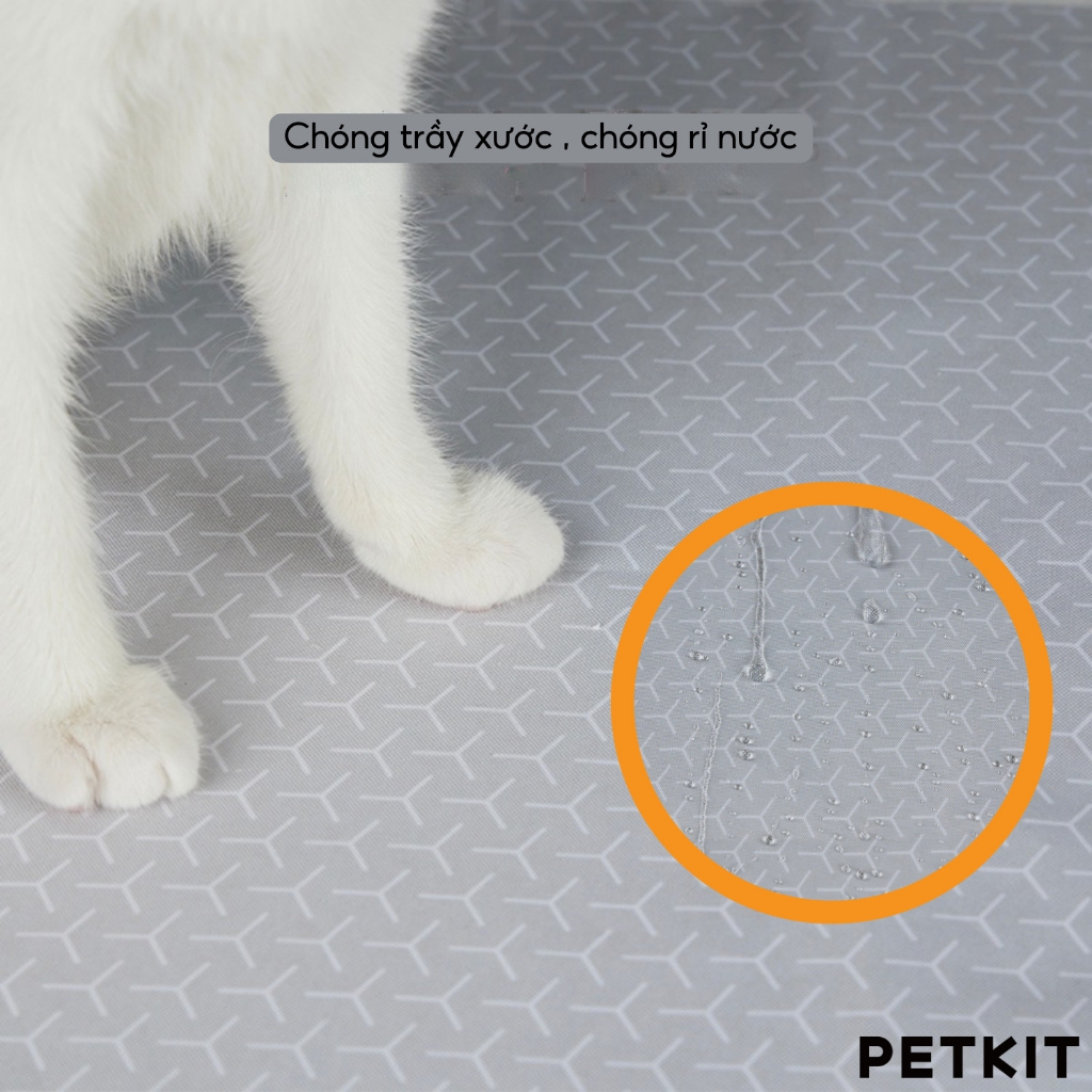 Thảm Lót Chống Dính Dùng Cho Máy Dọn Phân Mèo, Máy Vệ Sinh Cho Mèo Petkit Pura Max- HeLiPet