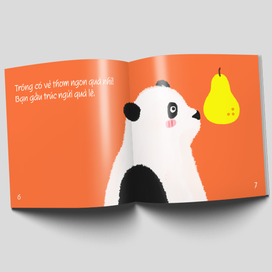 Ehon Chơi Cùng Giri Chú Bé Cơm Nắm - Quả Lê Là Nhà Của Tớ!
