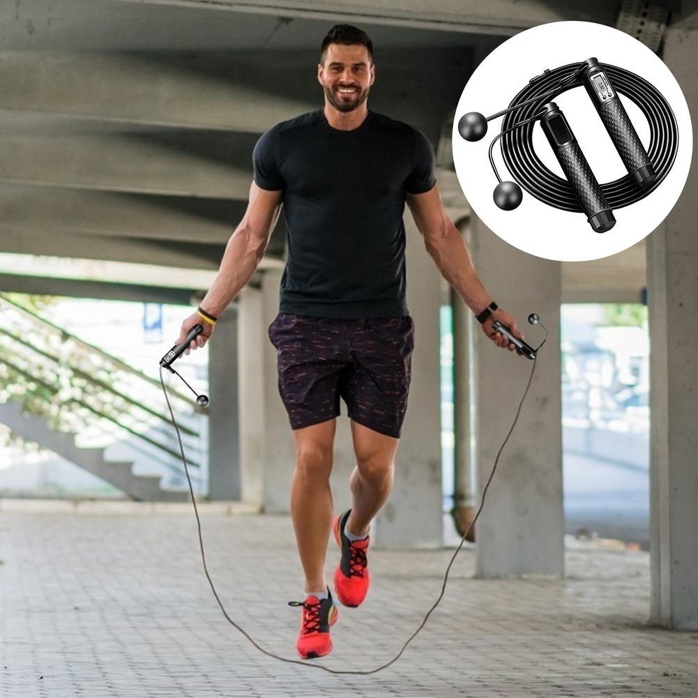 Kỹ Thuật Số Đếm Wireles Dây Nhảy Không Dây Dây Nhảy Dây Nhảy Tốc Độ Cho Quyền Anh Đào Tạo Giảm Cân Tập Thể Dục Tại Nhà Tập Luyện