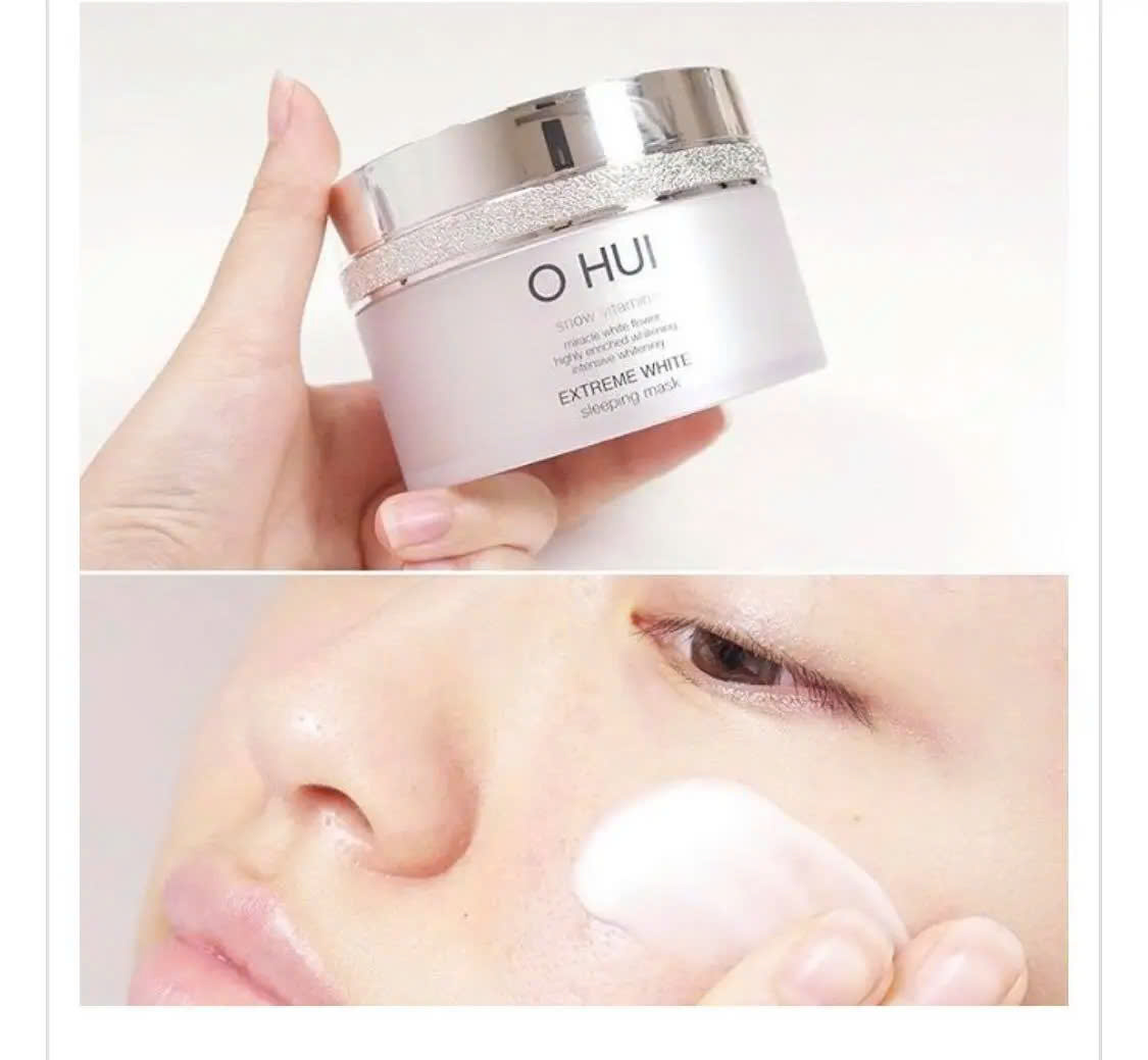 Bộ Mặt Nạ Ngủ Trắng Da Ohui Extreme White Sleeping Mask Special Set