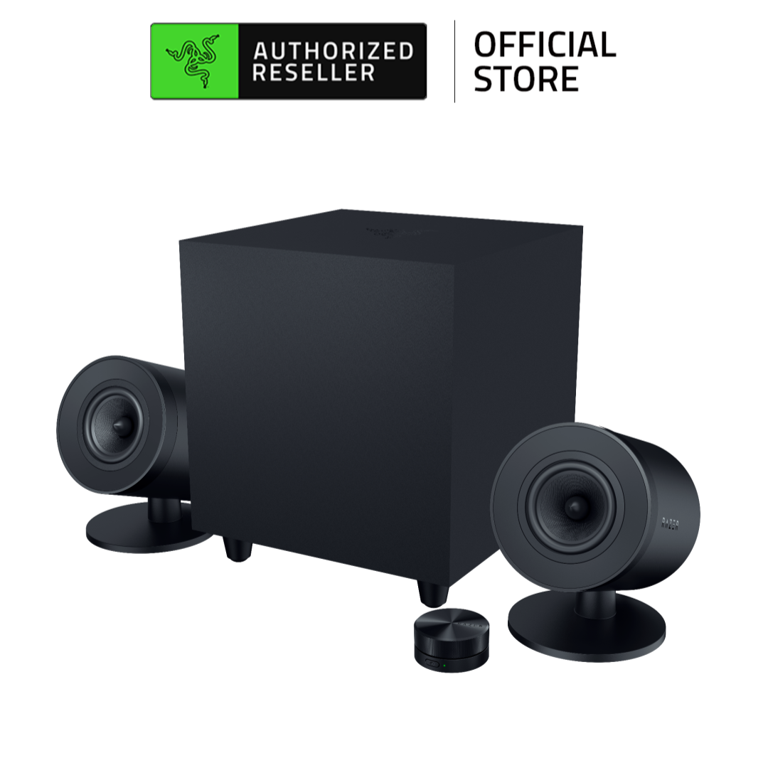 Loa Razer Nommo V2 Pro - 2.1 PC Gaming Speakers & Subwoofer không dây (Hàng chính hãng)_RZ05-04740100-R3G1