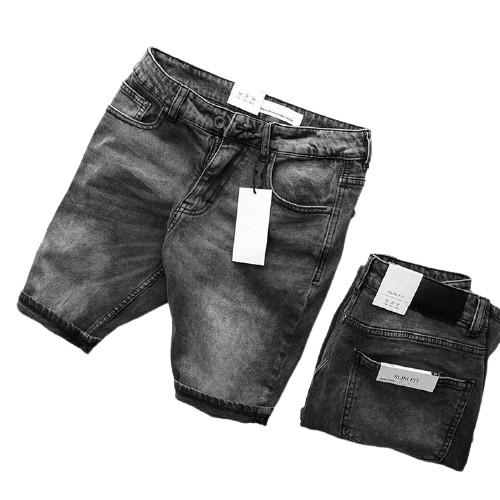 5 mẫu quần short jean nam co giãn đơn giản Skymen211