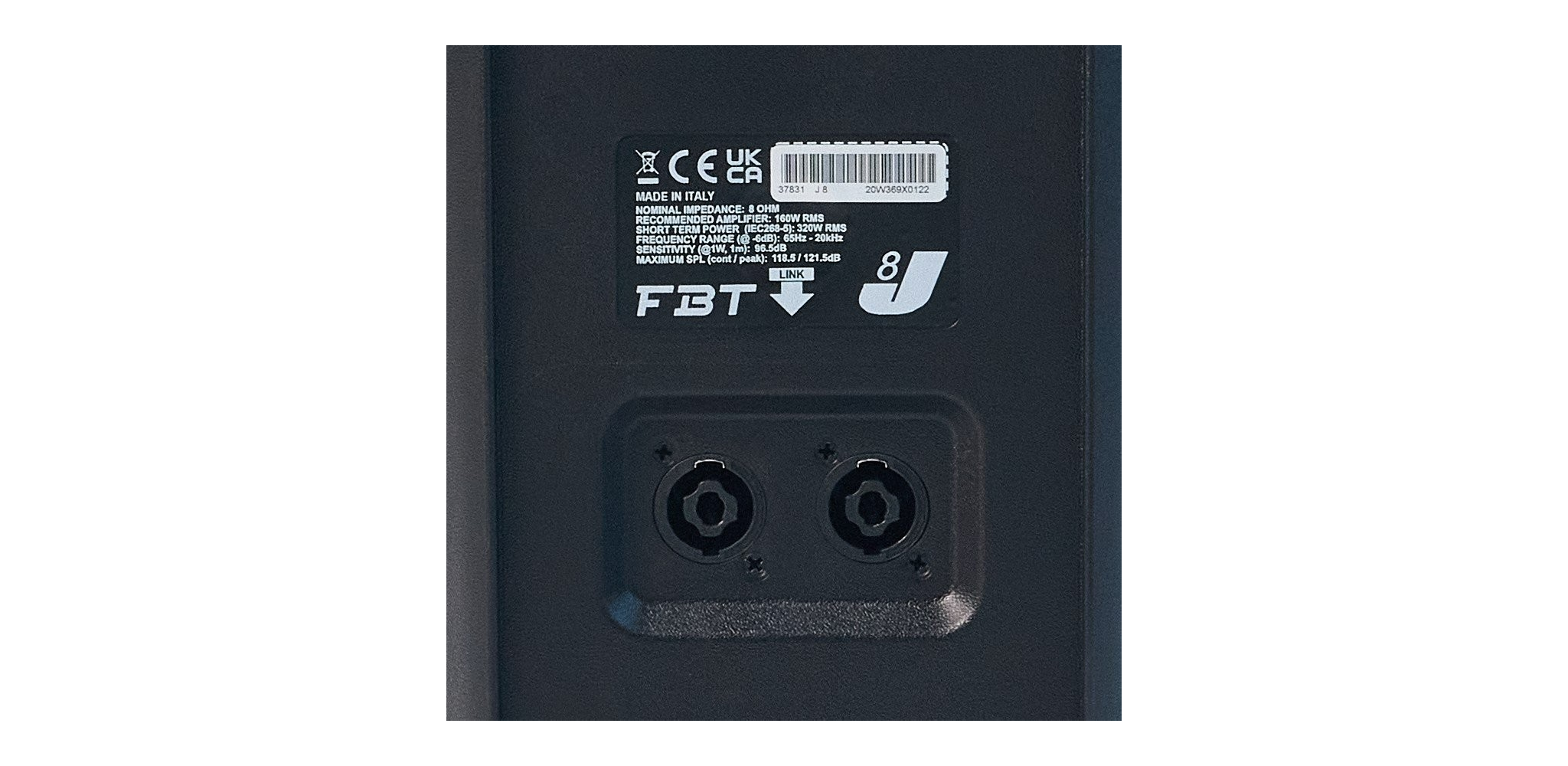 J 8 Loa Full 320W 8inch FBT-HÀNG CHÍNH HÃNG