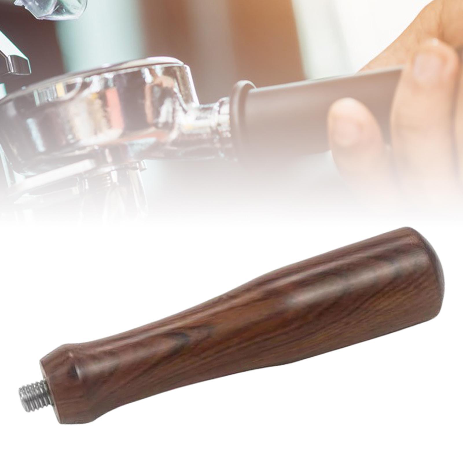 Professional Portafilter Handle Replacement Part Wooden for Coffee Machine