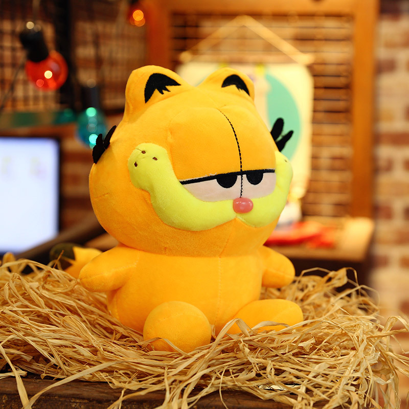 Gấu Bông Mèo Vàng Garfield Siêu Dễ Thương Hài Hước (25cm) Mèo Béo Siêu Quậy Garfield Đáng Yêu Hàng  Cao Cấp