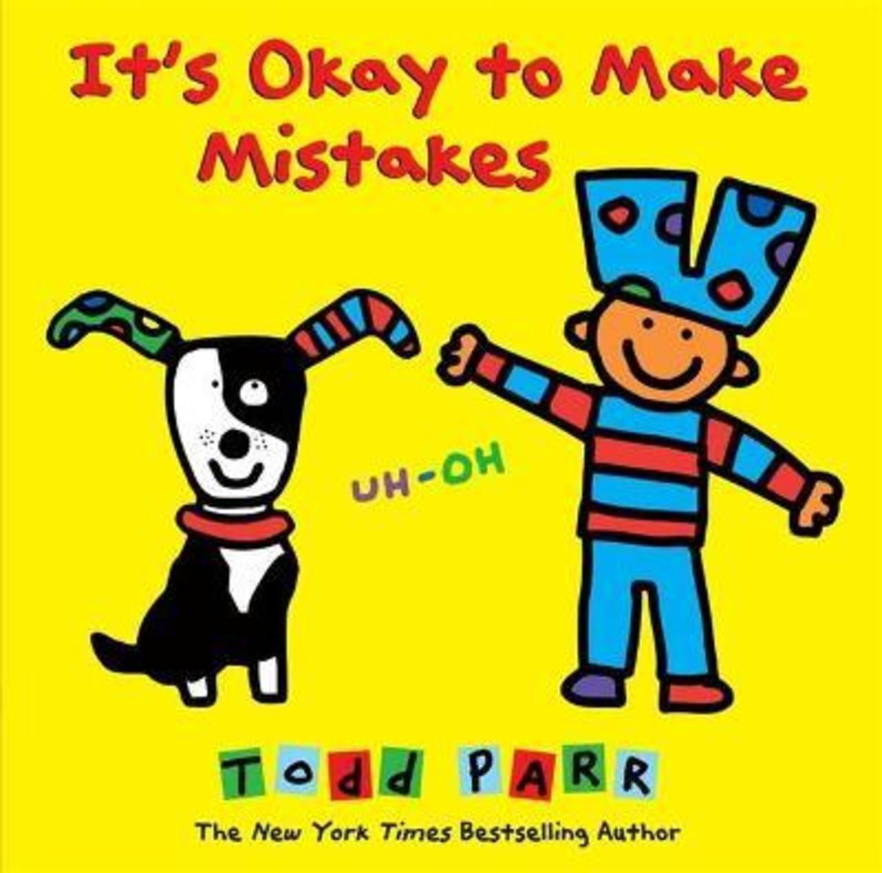 Sách - It's Okay To Make Mistakes by Todd Parr