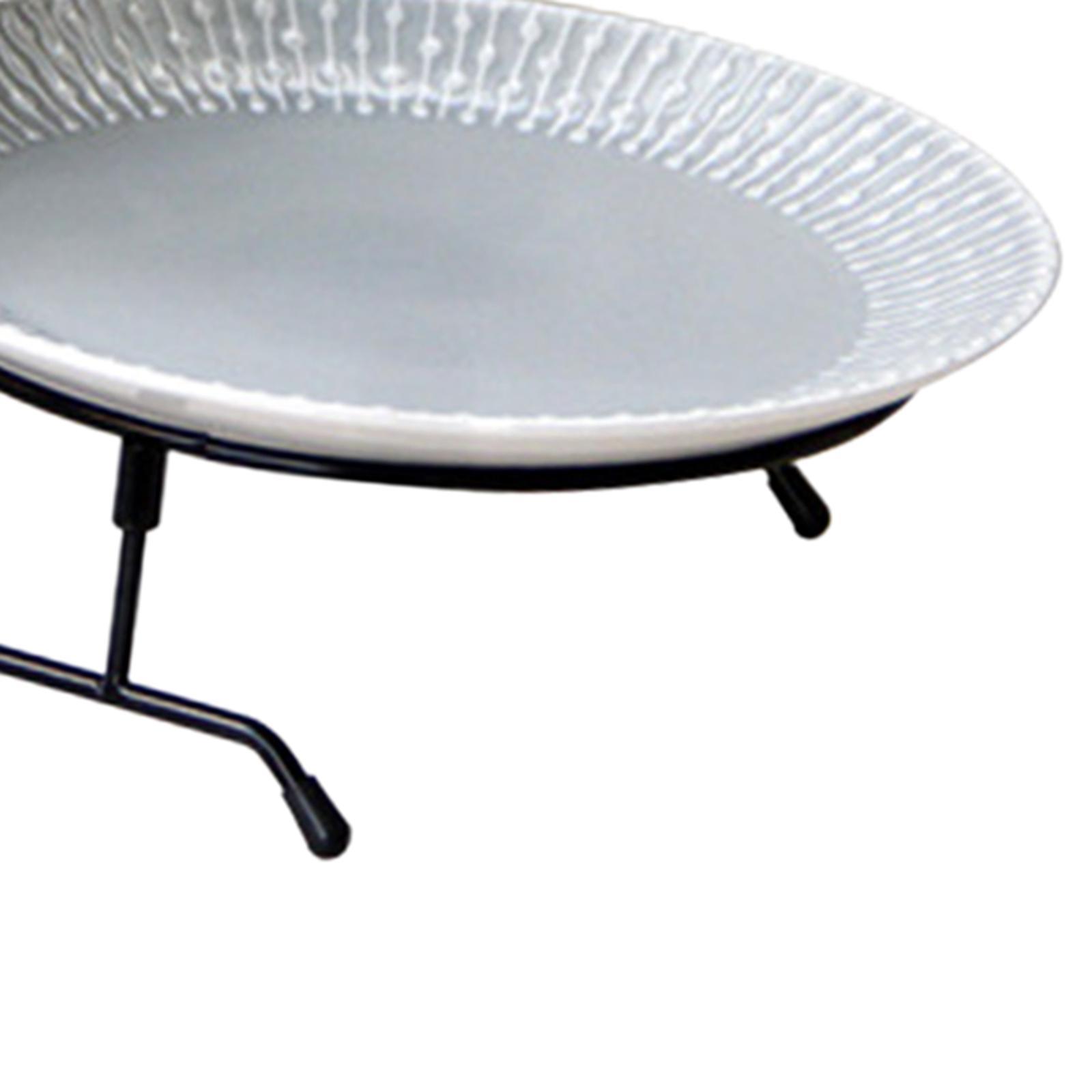 Dessert Cake Stand Jewelry Trinket Tray Cake Serving Tray for Bathroom Kitchen Countertop