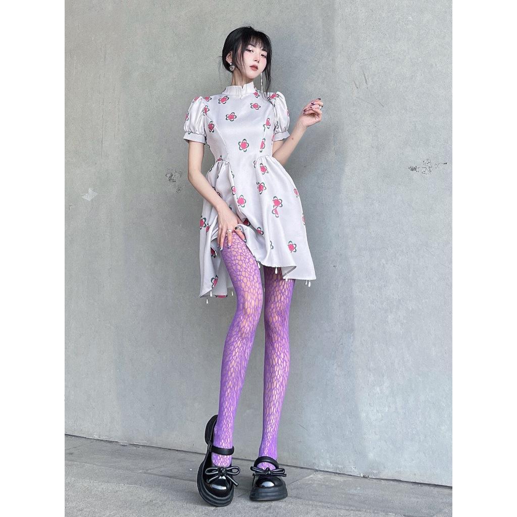 Quần tất lưới, vớ quần lưới TỔ ONG phong cách Lolita NhậtBản sang trọng quyếnrũ [hàng Hot trend] Nữ Women