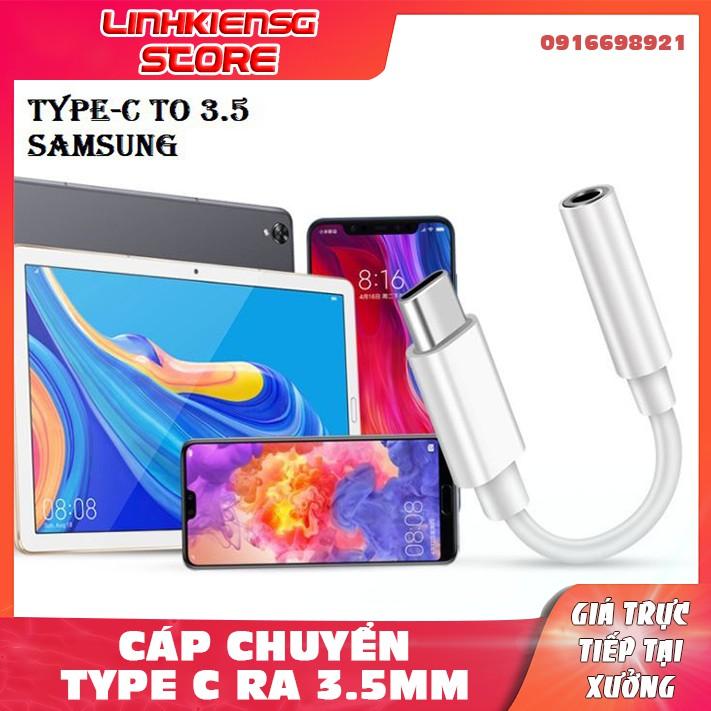 Dây Cáp Chuyển TYPEC Ra 3.5mm Có DAC Cho Máy Samsung Galaxy Note 10 NOTE 10 PLUS