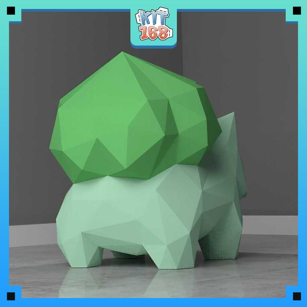 Mô hình giấy Anime Game Pokemon Bulbasaur ver 2