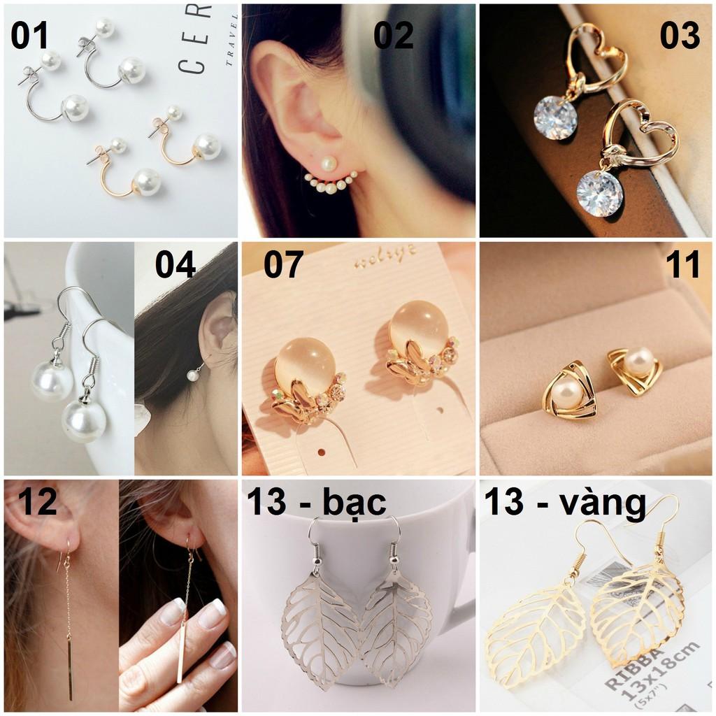 Combo 10 đôi bông tai tự chọn