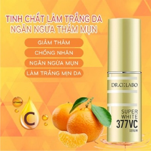 Tinh Chất Kem Dưỡng Trắng Da Ngừa Mụn Dr.Ci:Labo Supper White 377 (18g)