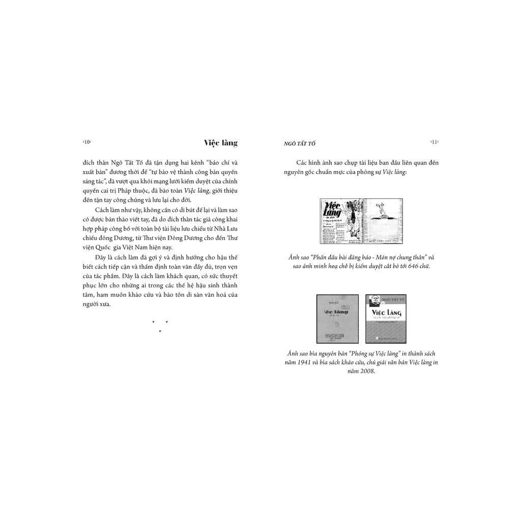 Phóng Sự - Việc Làng (Ngô Tất Tố) - Bản Quyền