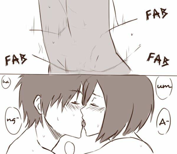 tấn công người khổng lồ - doujinshi eren x mikasa chapter 56 3