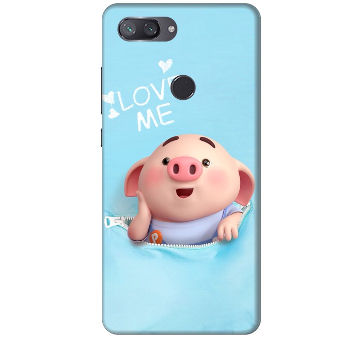 Ốp lưng dành cho điện thoại XIAOMI Mi 8 Lite Heo Tình Yêu