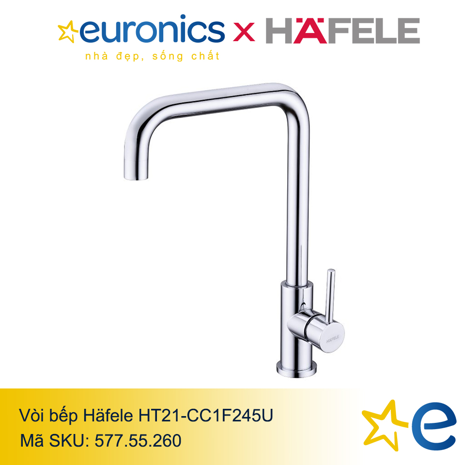 VÒI BẾP HAFELE HT21-CC1F245U/577.55.260 - HÀNG CHÍNH HÃNG - GIAO HÀNG TOÀN QUỐC