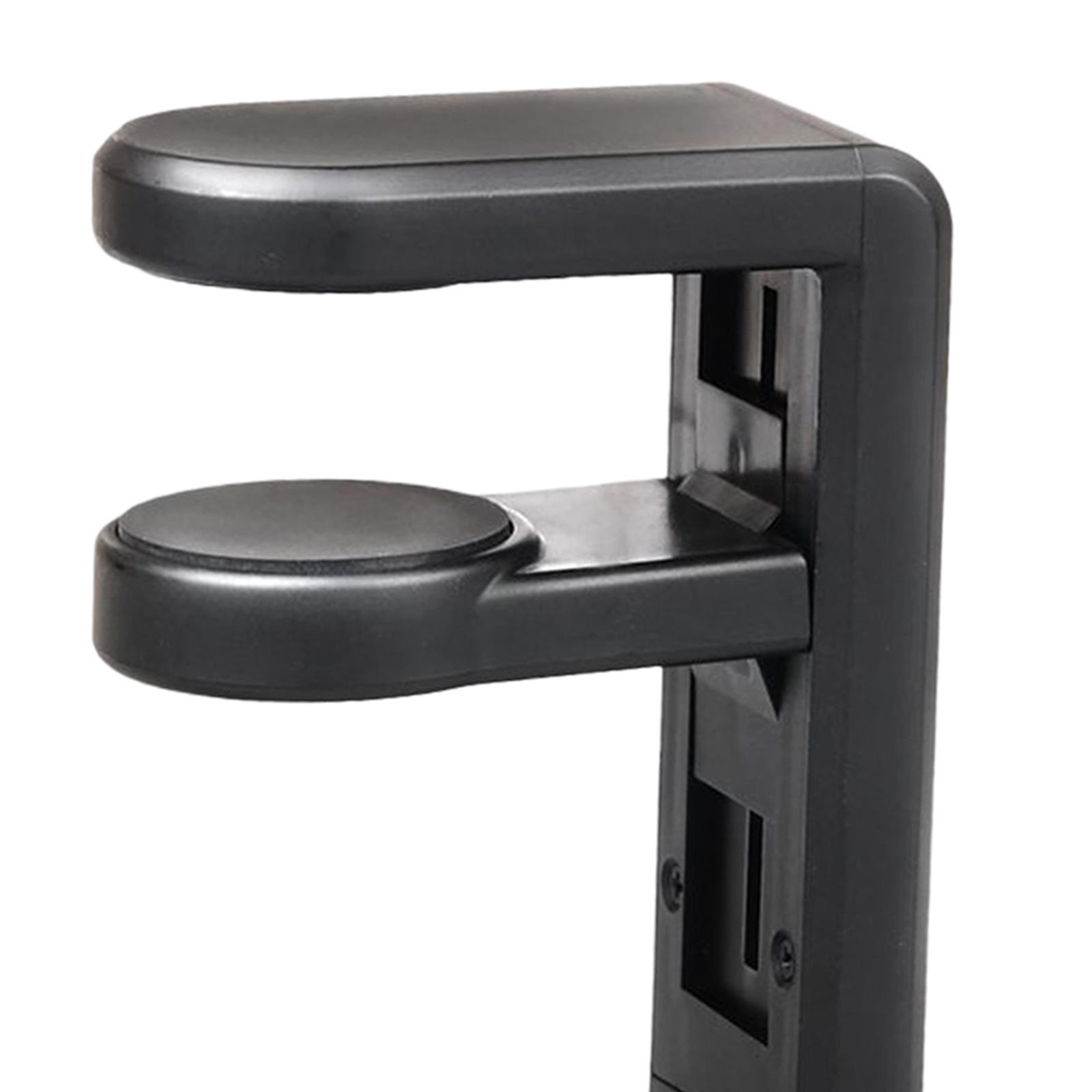 Headphone Holder Under Desk Design Adjustable Rack Headphone Stand Bracket