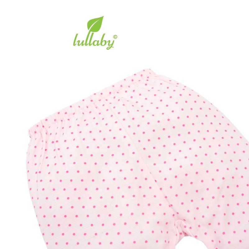 Đồ bộ sát nách Lullaby cho bé gái NH604P Hồng