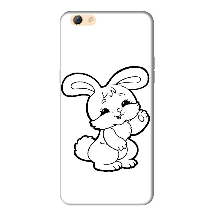 Ốp Lưng Dành Cho Điện Thoại Oppo F3 Thỏ Trắng