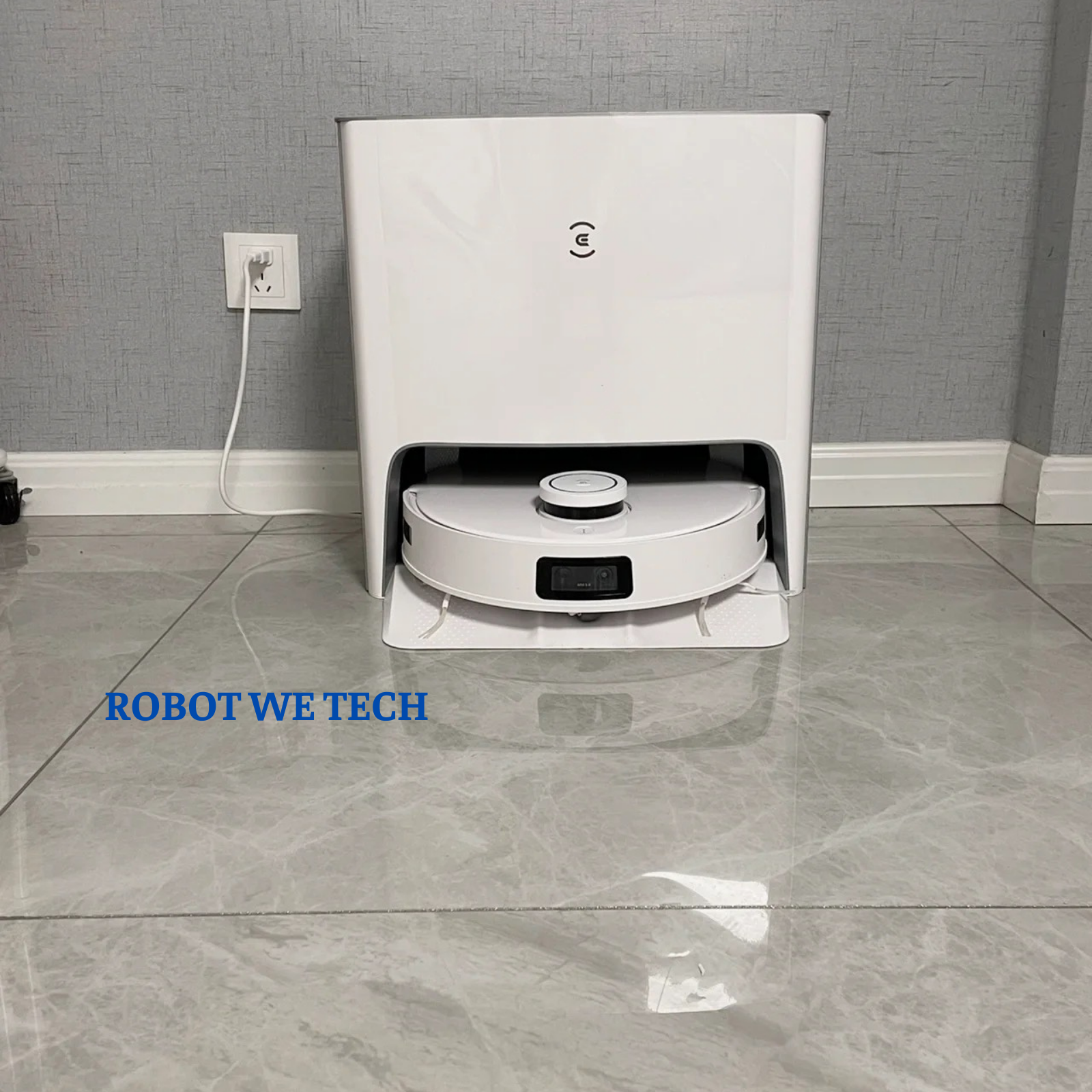 Robot hút bụi lau nhà tự giặt giẻ thông minh Ecovacs Deebot T10 Turbo bản quốc tế - Hàng chính hãng