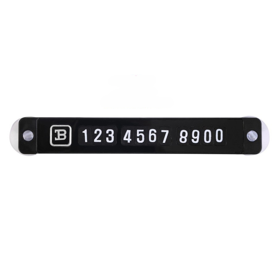 Bảng gắn số điện thoại ô tô khi đỗ xe T3