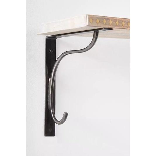 Pát đỡ kệ gỗ nghệ thuật NO SMOKING MS443