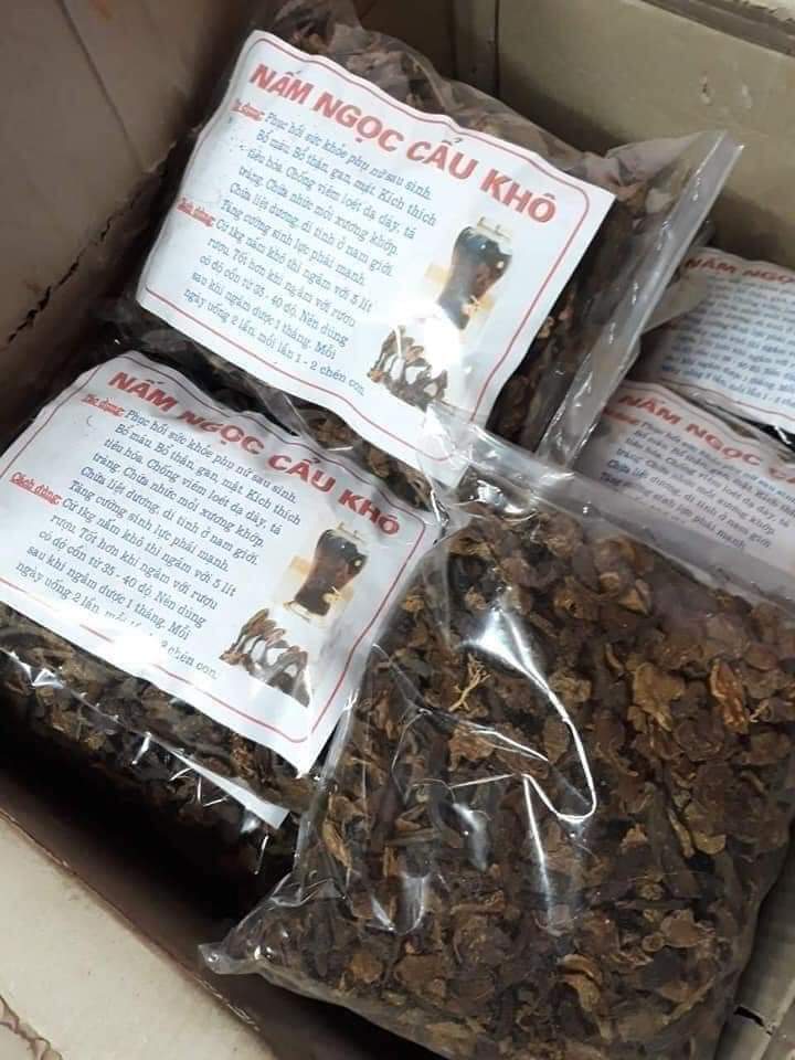Nấm ngọc cẩu khô