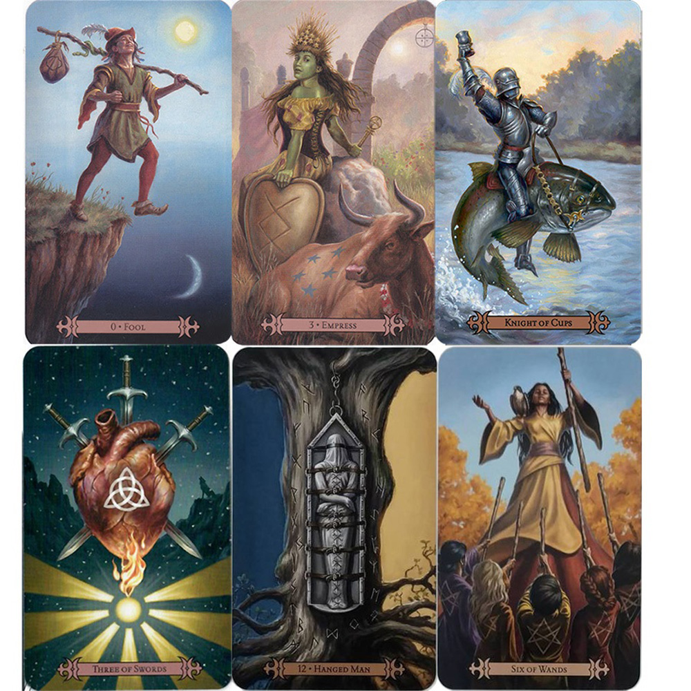 Bài Tarot Modern SpellCasters 78 Lá Bài Tặng Đá Thanh Tẩy