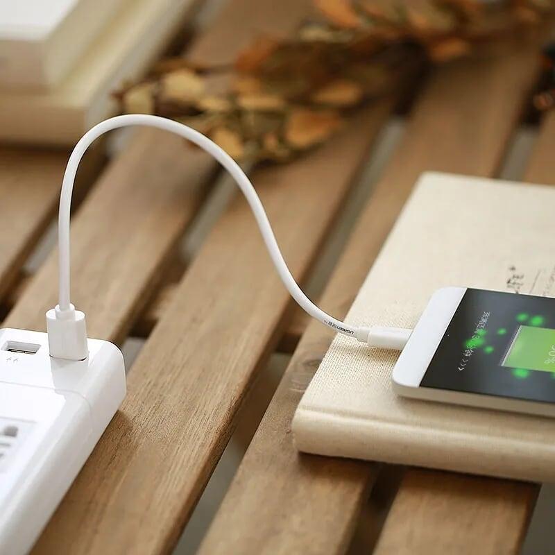 Ugreen UG30166US141TK 1.5M Thiết bị chuyển đổi USB 2.0 sang Type-C truyền dữ liệu và sạc - HÀNG CHÍNH HÃNG