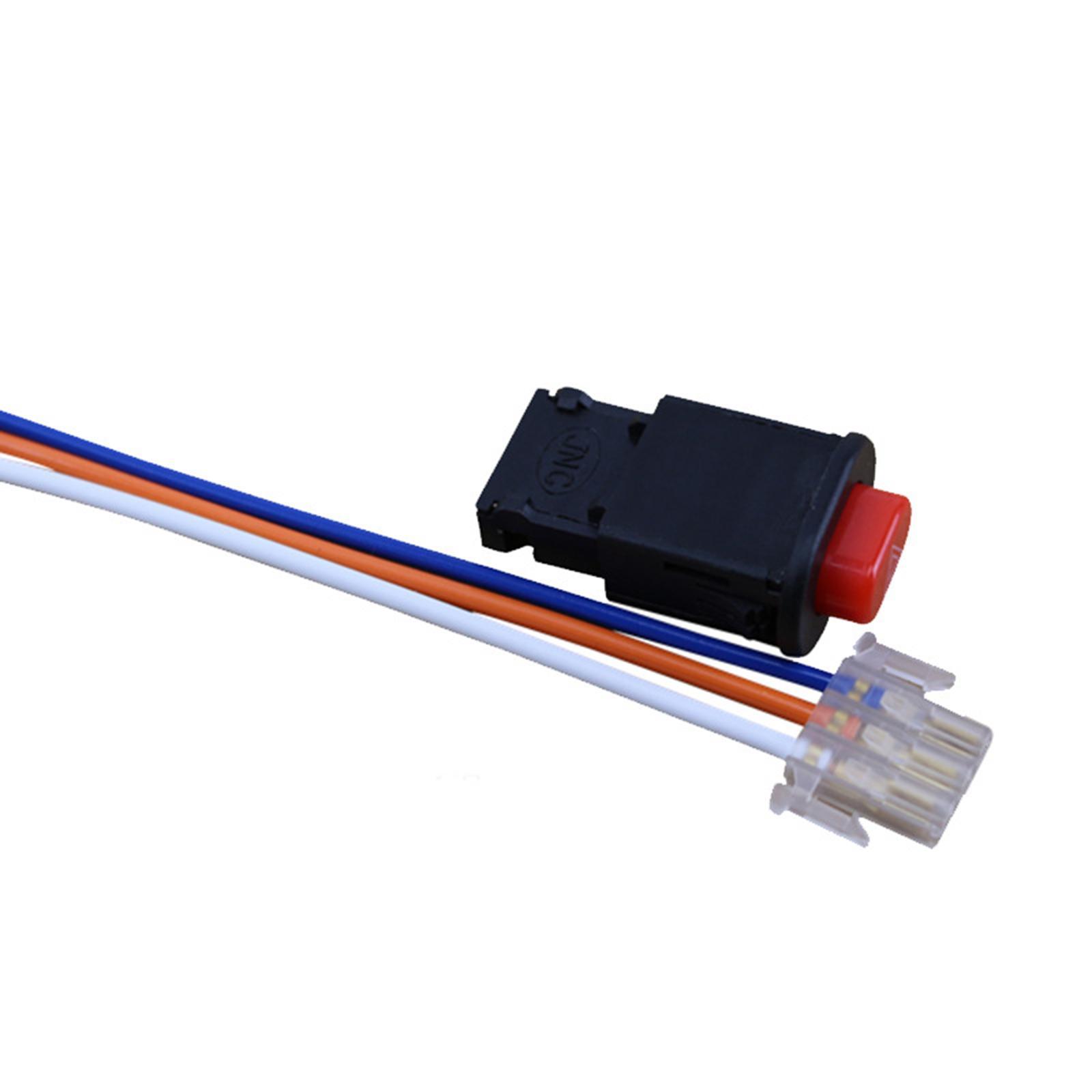 Motorcycle Hazard Light Switch Push Button Switch Controller Accessories Reliable Performance for Motorcycle ATV Handlebar